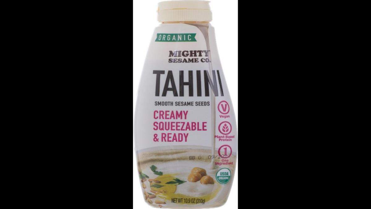 Mighty Sesame Organic Tahini is recalled