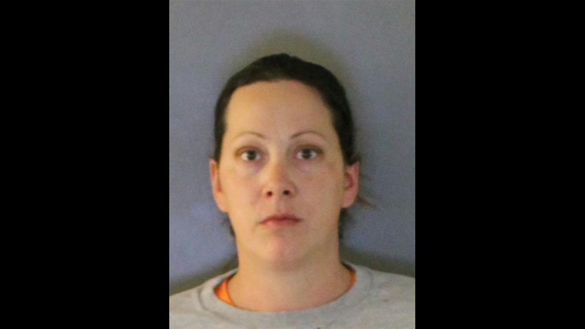 Kristie Leigh Johnson’s booking photo on Nov. 13, 2019.