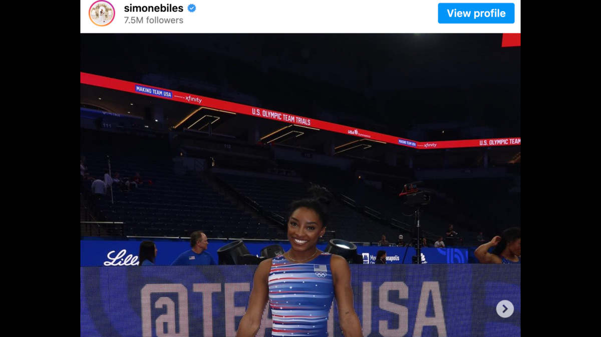 Video of Simone Biles’ Olympic vault goes viral