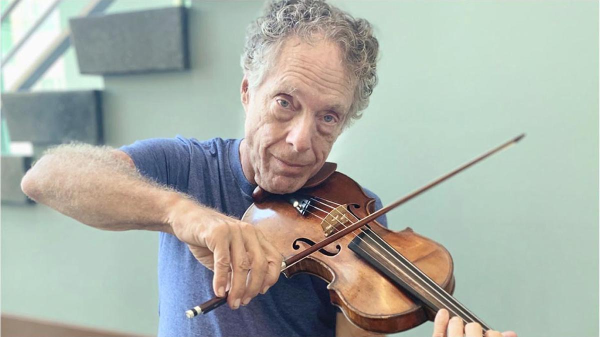 Maestro Charles Castleman, University of Miami Frost School of Music professor, donated his 1748 Joannes Baptista Guadagnini violin to the school.