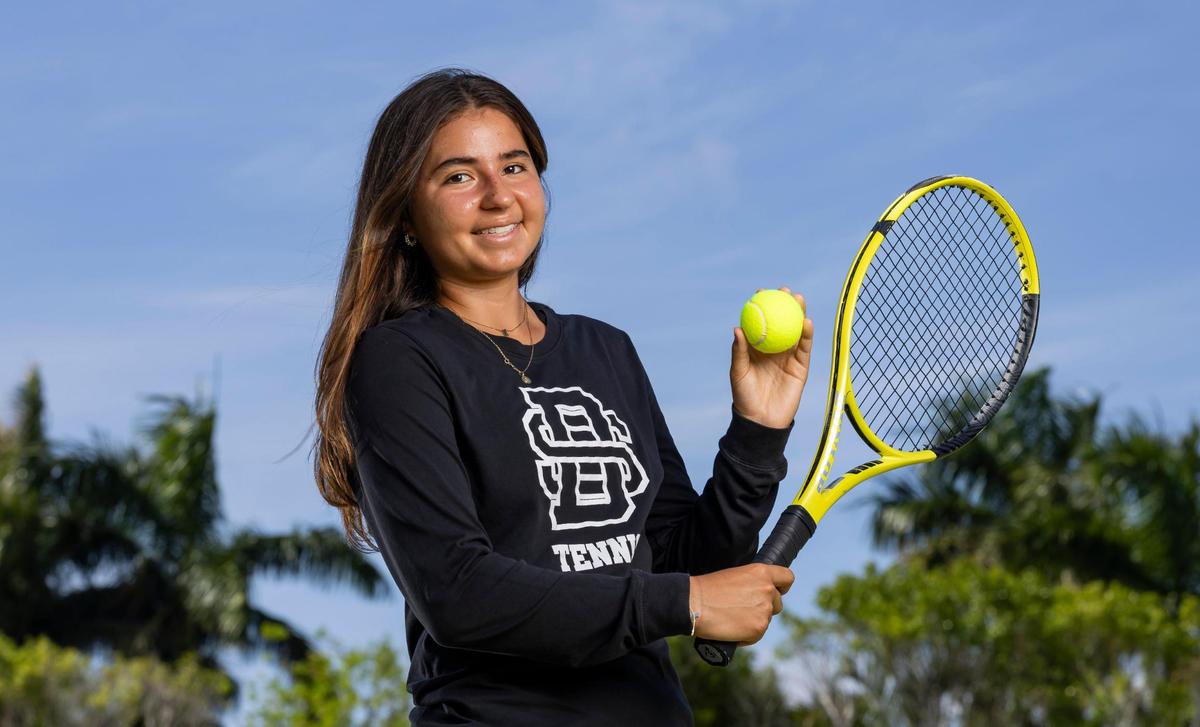 Divine Savior’s Lauren Kettlewell is the Miami Herald’s Miami-Dade Girls’ Tennis Player of the Year.