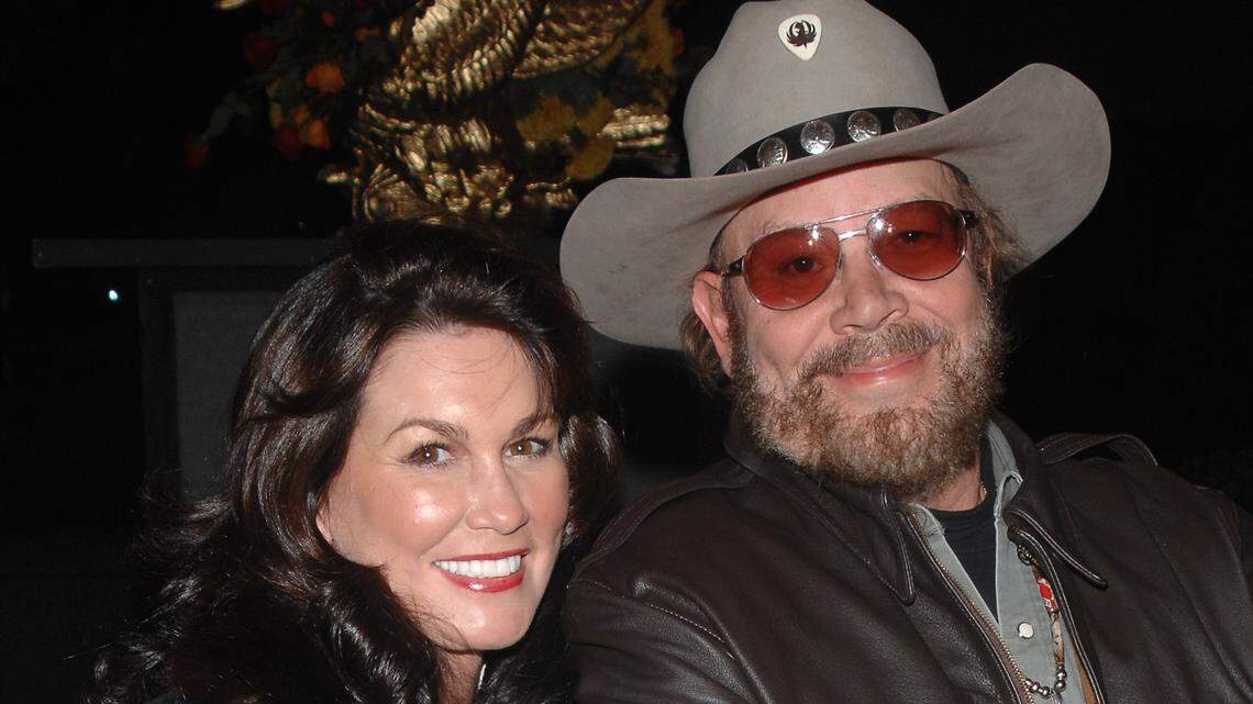 Singer Hank Williams Jr. and wife Mary Jane Thomas, attends the 2008 BMI Country Awards in Nashville, TNN., on Tuesday, Nov. 11, 2008. Thomas died March 22 at age 58.