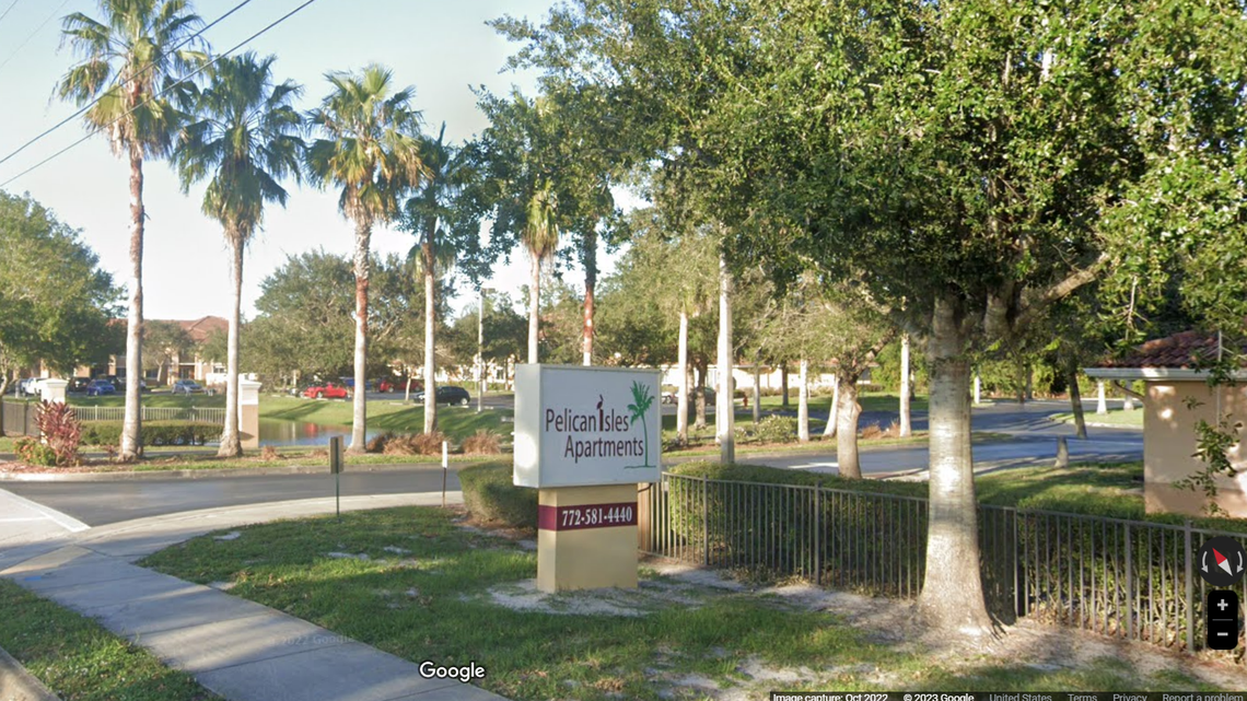 The shooting happened Thursday, Nov. 9, at the Pelican Island Apartments in Sebastian, Florida, police say.