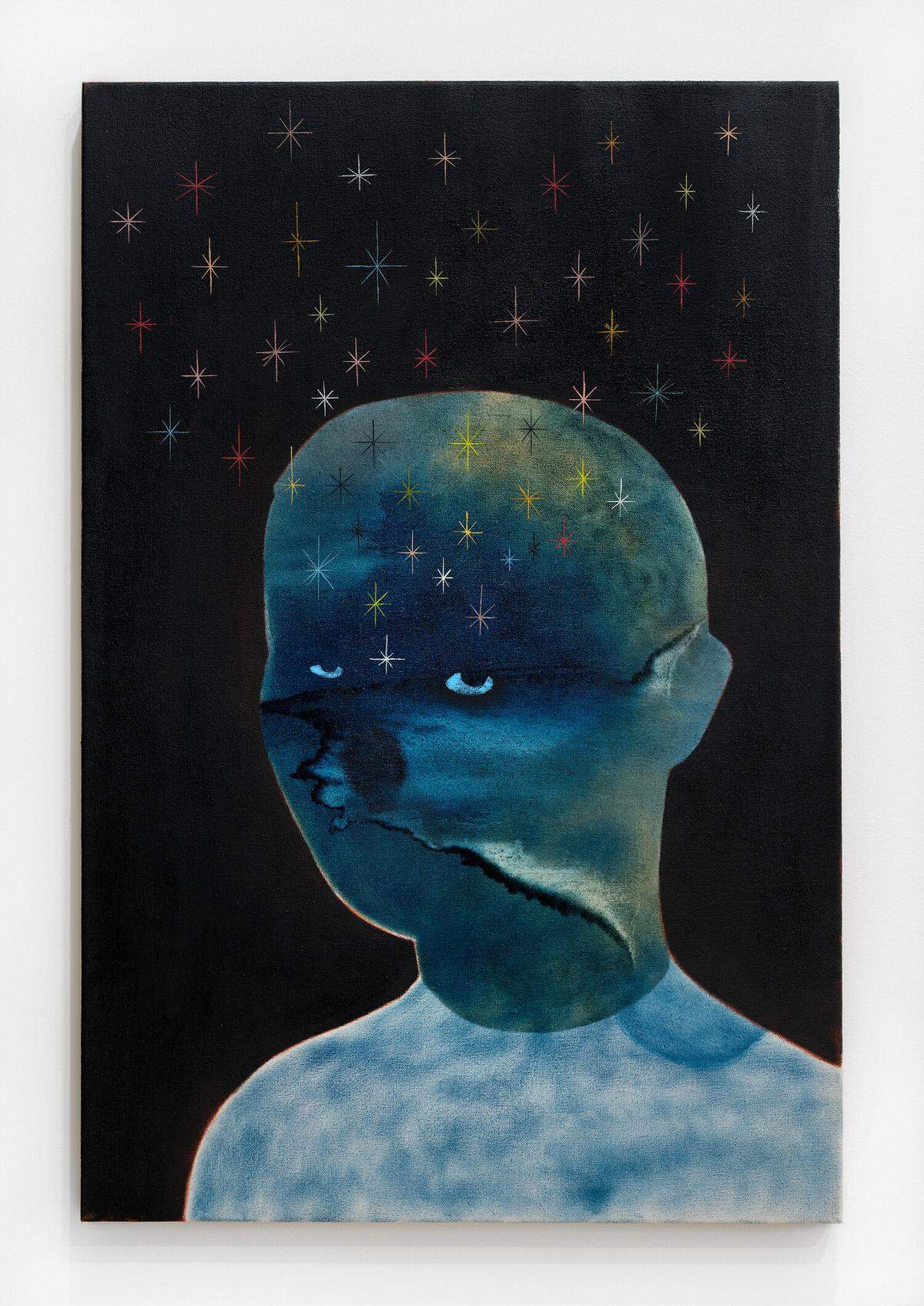 Kenny Rivero’s “The Disappearing Man,” at Primary Projects through Nov. 16, 2019.