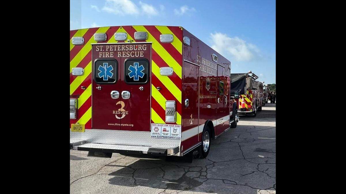St. Petersburg Fire Rescue truck