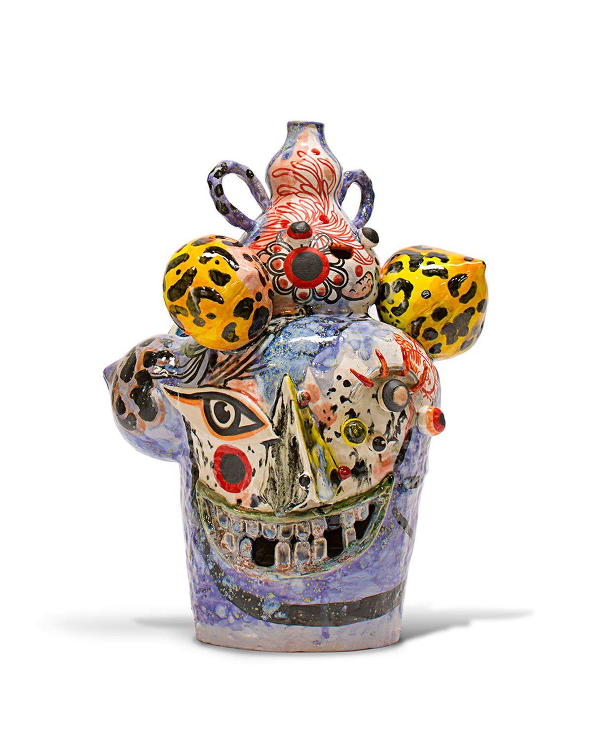More ceramics are available at this year’s fairs, including this whimsical work by Korean Jiha Moon at Laney Contemporary at NADA.
