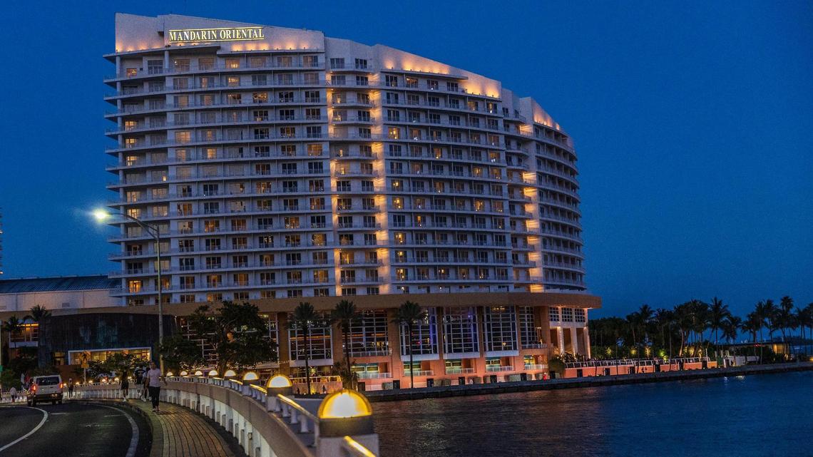 Miami’s Mandarin Oriental hotel will vanish in 20 seconds. Here’s why