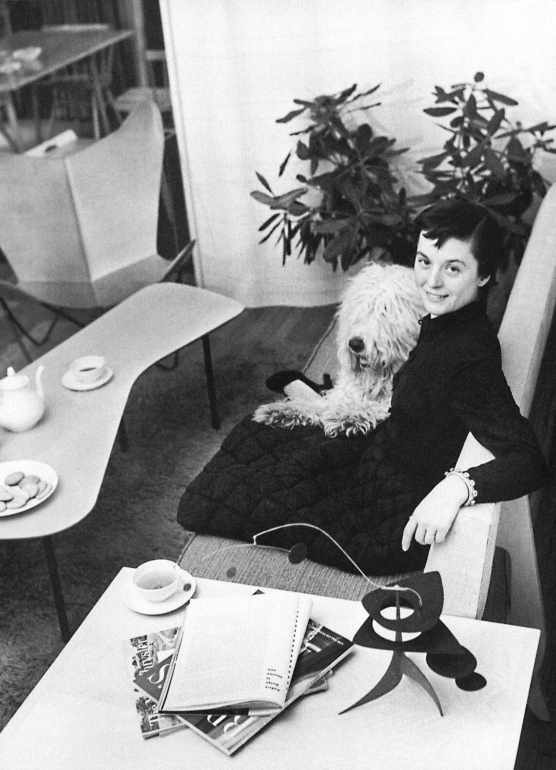 Florence Schust Knoll Bassett in an undated photo. She transformed the way design ideas were purveyed into art.