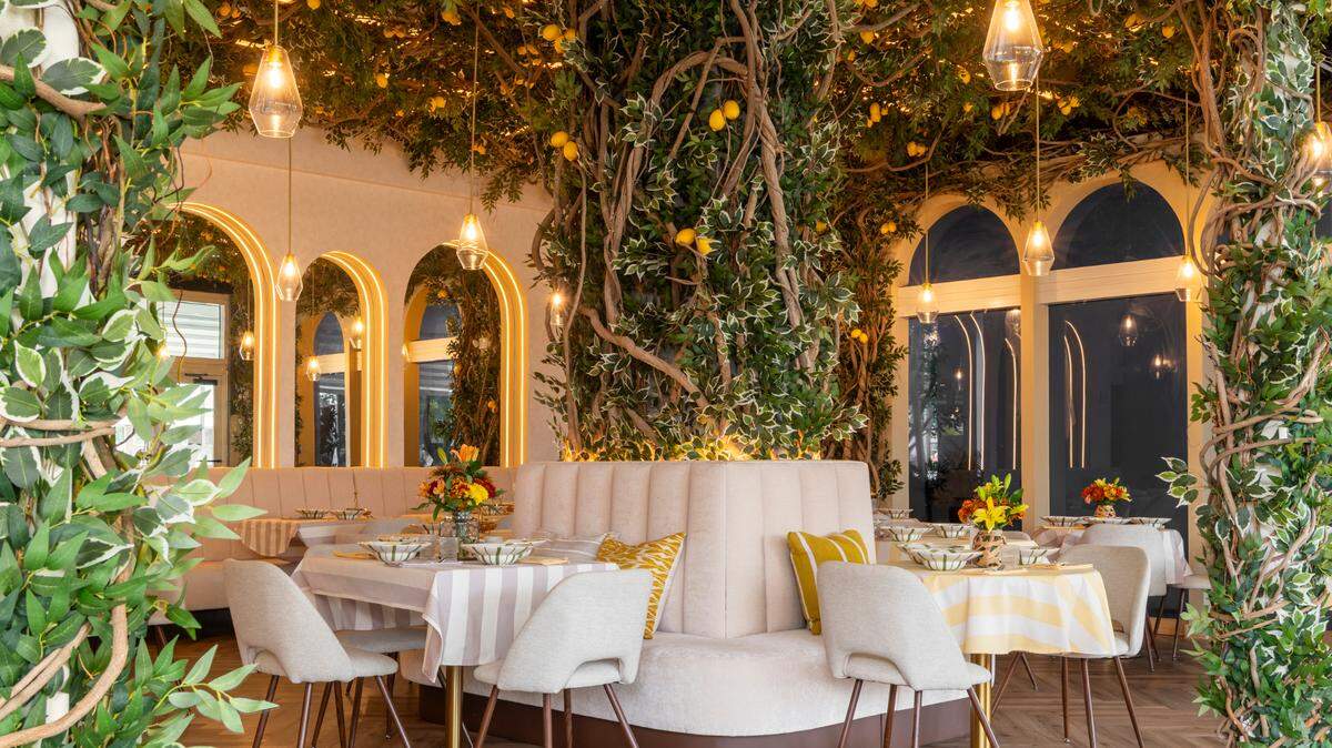The new Italian restaurant Giorgina in Wynwood.