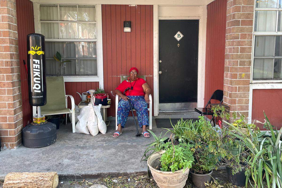Charlene Love said many in her neighborhood felt abandoned after Hurricane Milton.