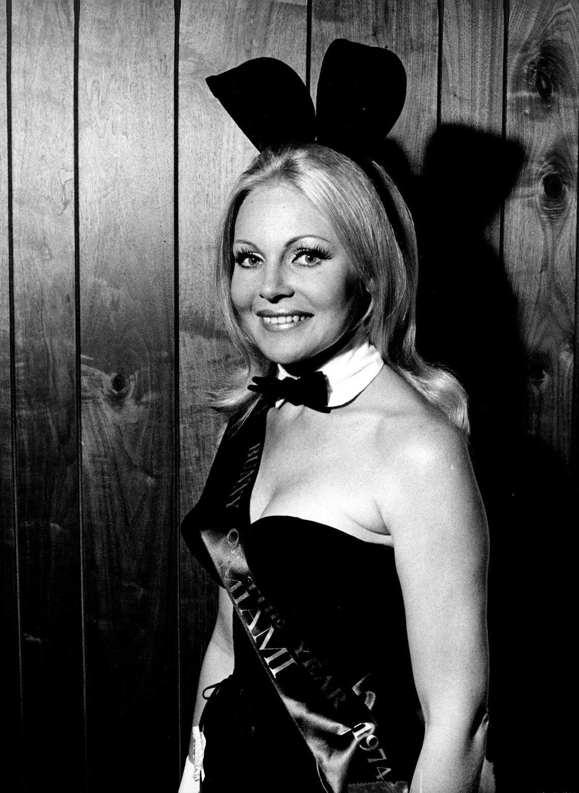 Nancy Turner was the Miami Playboy Clubs Bunny of the Year in 1974.