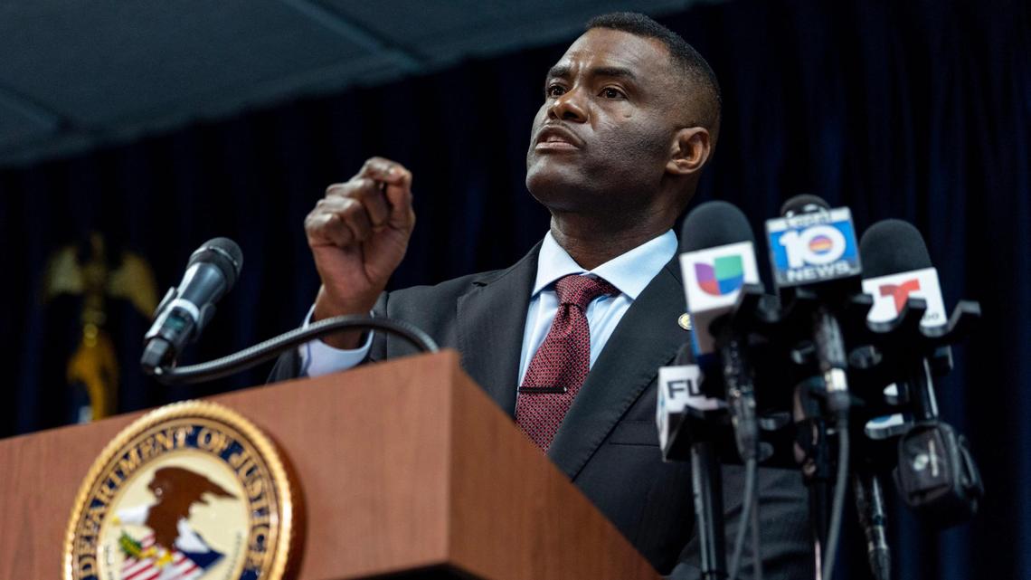 Former Miami U.S. Attorney Markenzy Lapointe has rejoined the law firm where he had been partner before taking on the top law-enforcement officer job in South Florida.