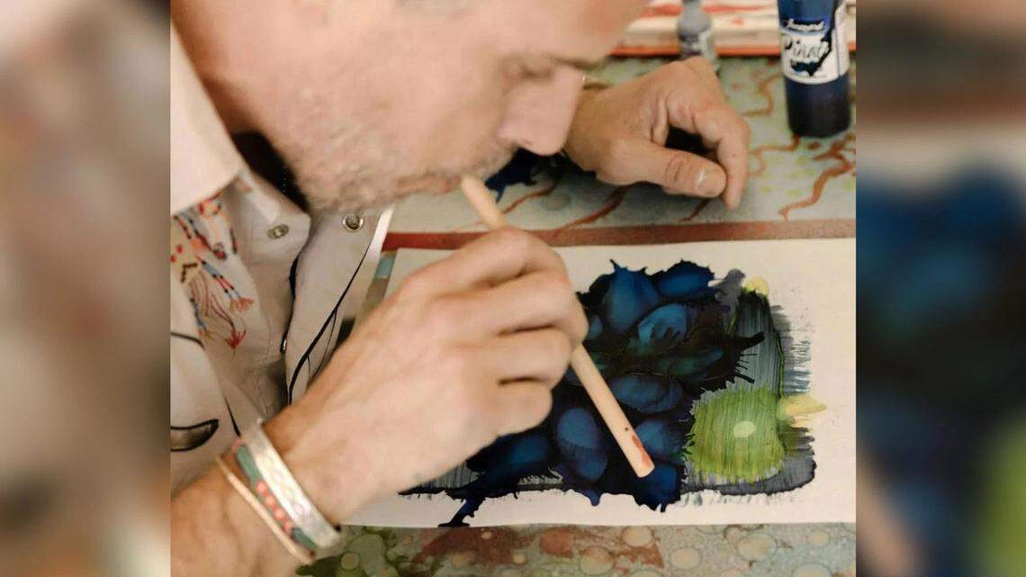 Hunter Biden’s artwork is estimated to sell for up to $500,000.