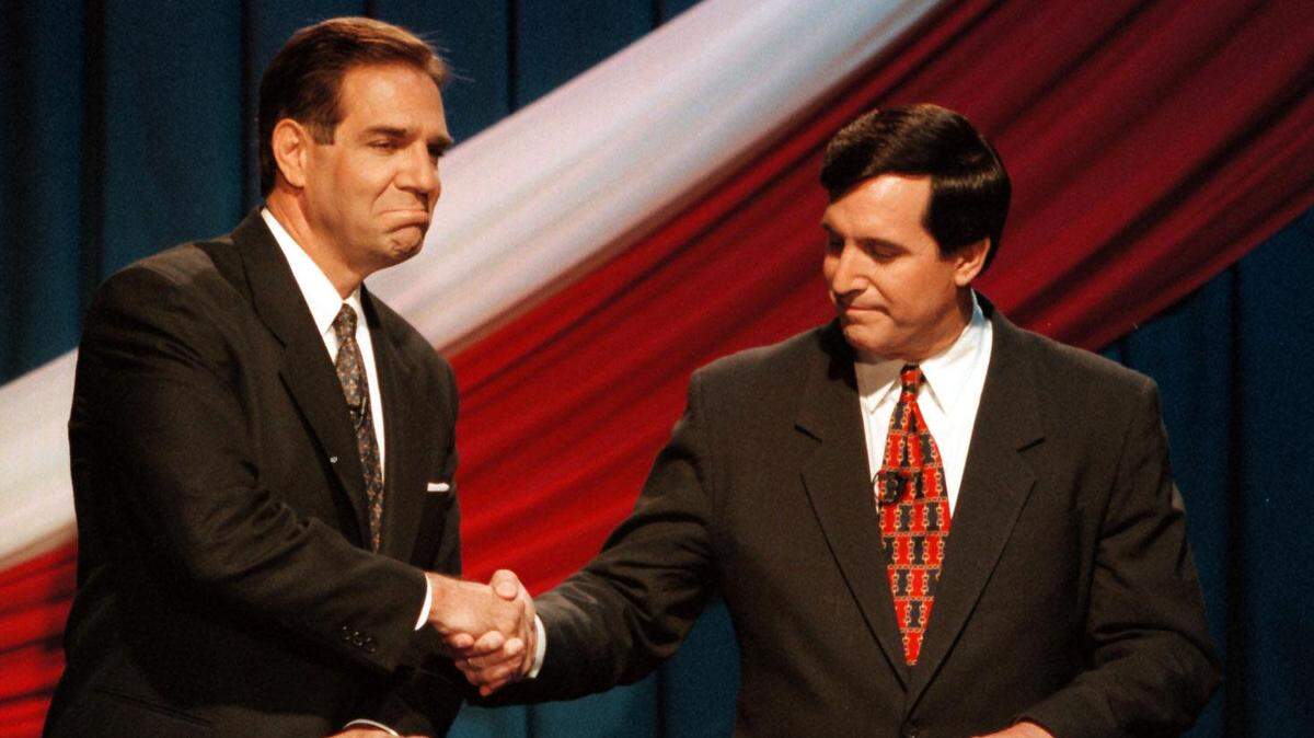 Back in 1997, Xavier Suarez and Joe Carollo  were the two main candidates for mayor of Miami.