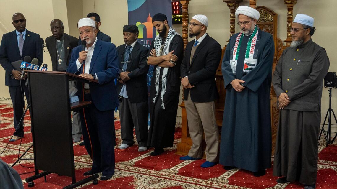 Muslim and Christian faith leaders of South Florida call for ceasefire in Gaza