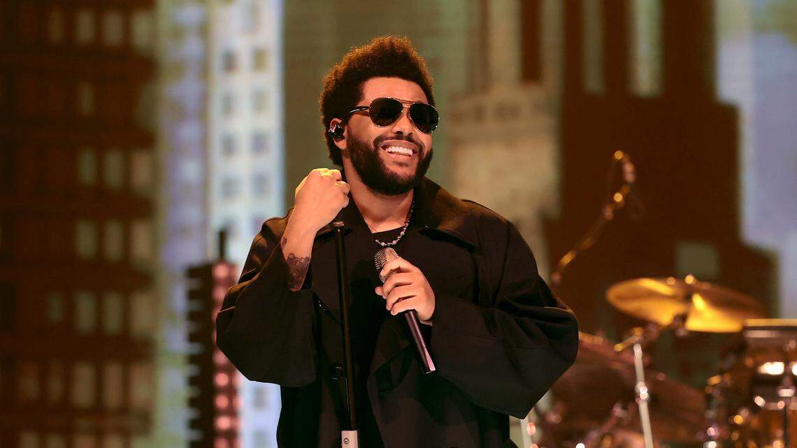 ATLANTIC CITY, NEW JERSEY - SEPTEMBER 13: The Weeknd performs onstage during the Michael Rubin REFORM Alliance Casino Night Event on September 13, 2025 in Atlantic City, New Jersey. (Photo by Dimitrios Kambouris/Getty Images for REFORM Alliance)