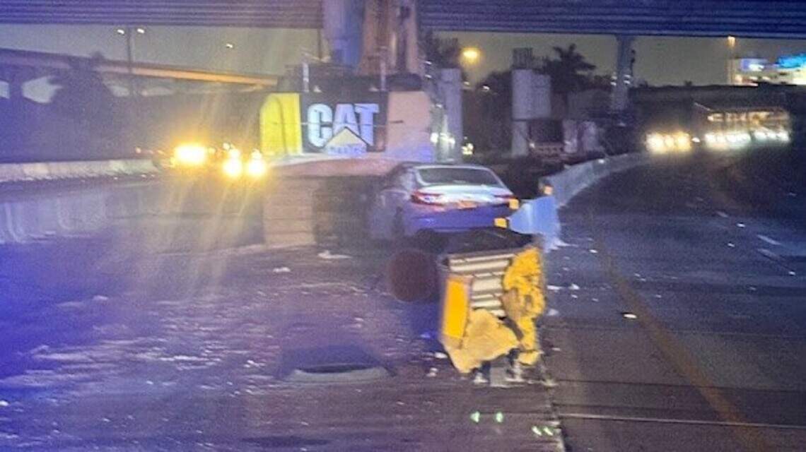 A crash on I-95 near the Golden Glades leaves one dead and causes major backups