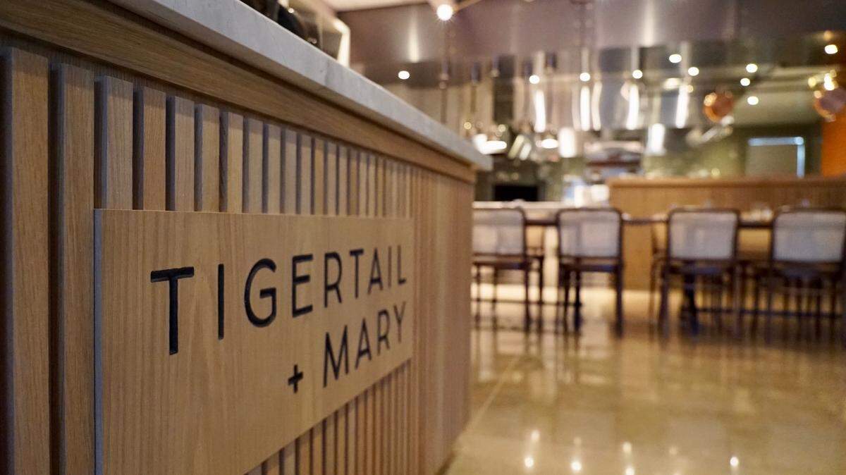 Inside Tigertail and Mary in Coconut Grove.