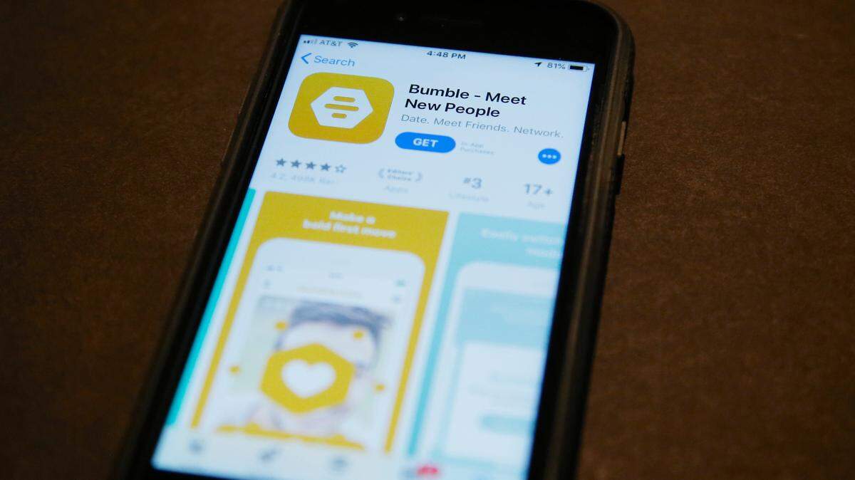 The Bumble dating app has banned body-shaming comments in messages or profiles, such as talk about weight, health, skin and hair.