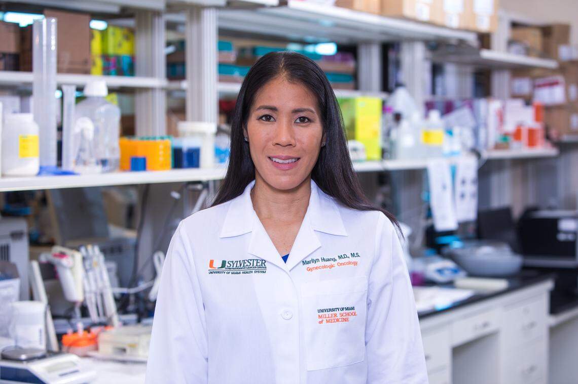 Dr. Marilyn Huang, a gynecological oncologist at the University of Miami Health System and an advocate for early HPV vaccination to try to prevent cervical cancer.