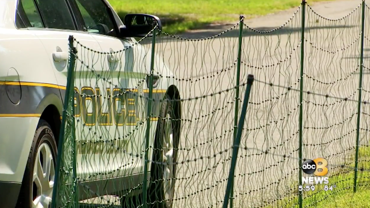 Bryan Tucker put an electrified fence next to a school bus stop in Henrico County, Virginia, because he said the children “don’t respect” his property and continue to litter.