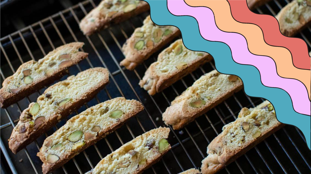 These twice-baked Italian cookies should be slightly crumbly and not-too-sweet.