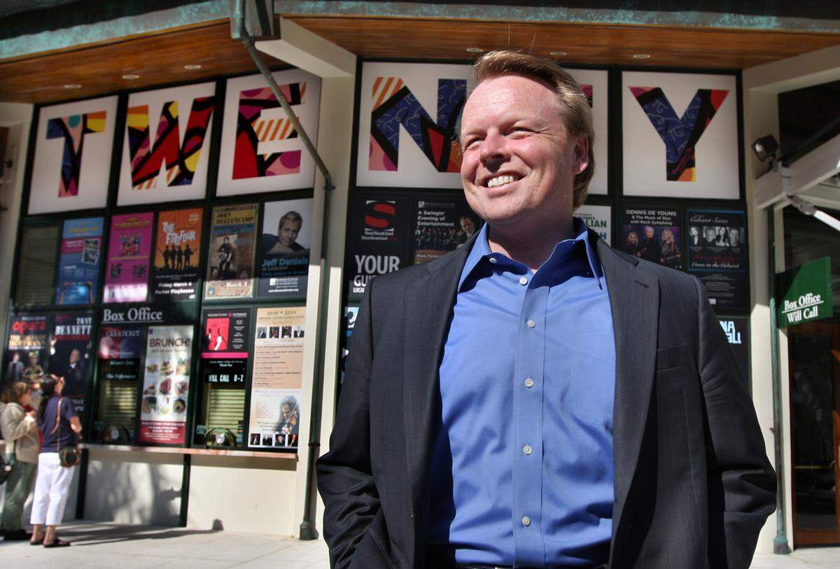 Kelley Shanley, president and CEO of Broward Center for the Performing Arts in Fort Lauderdale on the 20th anniversary season of the venue in a 2010 file photo.