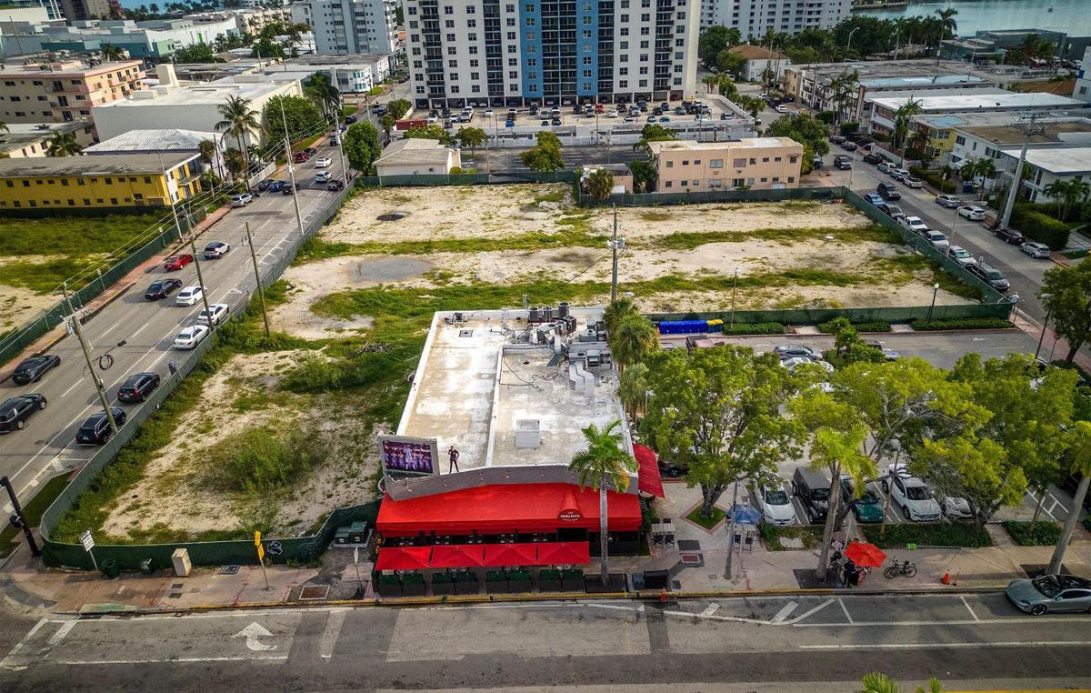 Here’s an aerial view Sept. 5, 2023 of Italian restaurant Cafe Prima Pasta that opened in 1993, after Gerardo Cea’s family bought the North Beach building for $400,000.