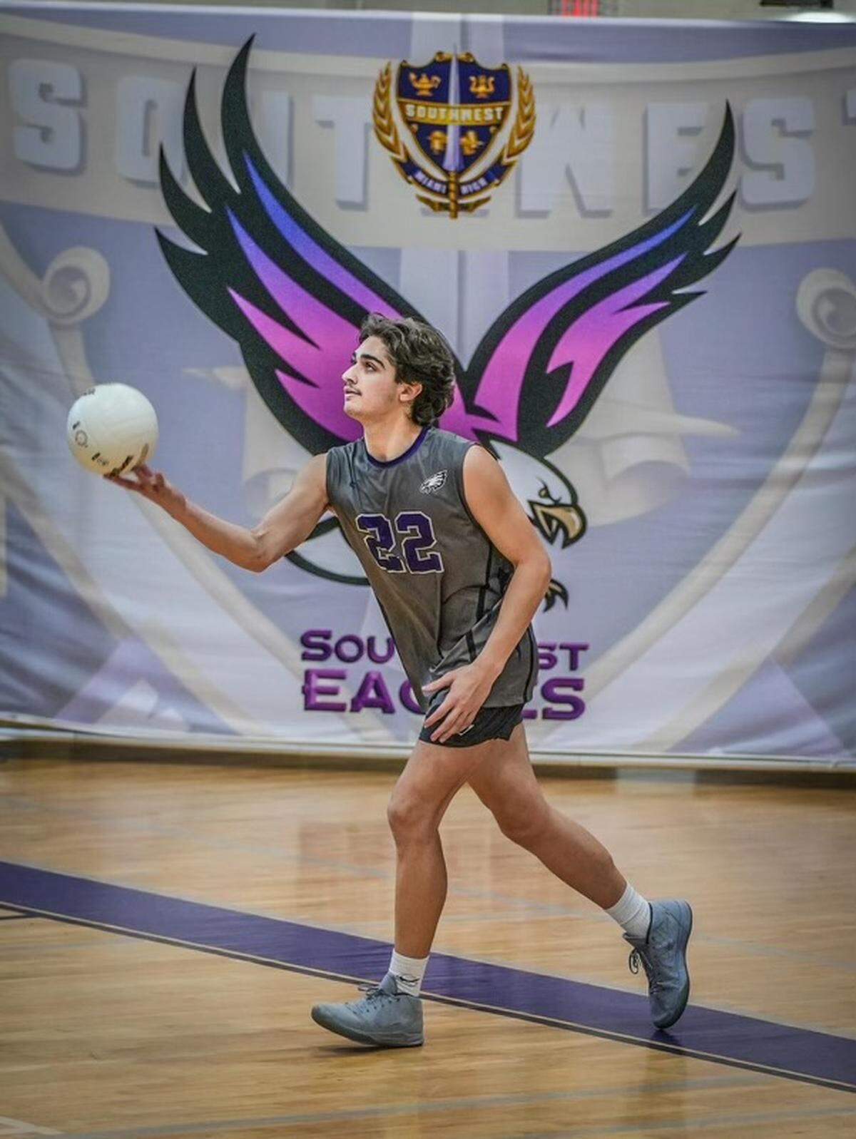 Southwest’s Juanmarco Diaz is the Miami Herald’s Dade Boys Volleyball Player of the Year.
