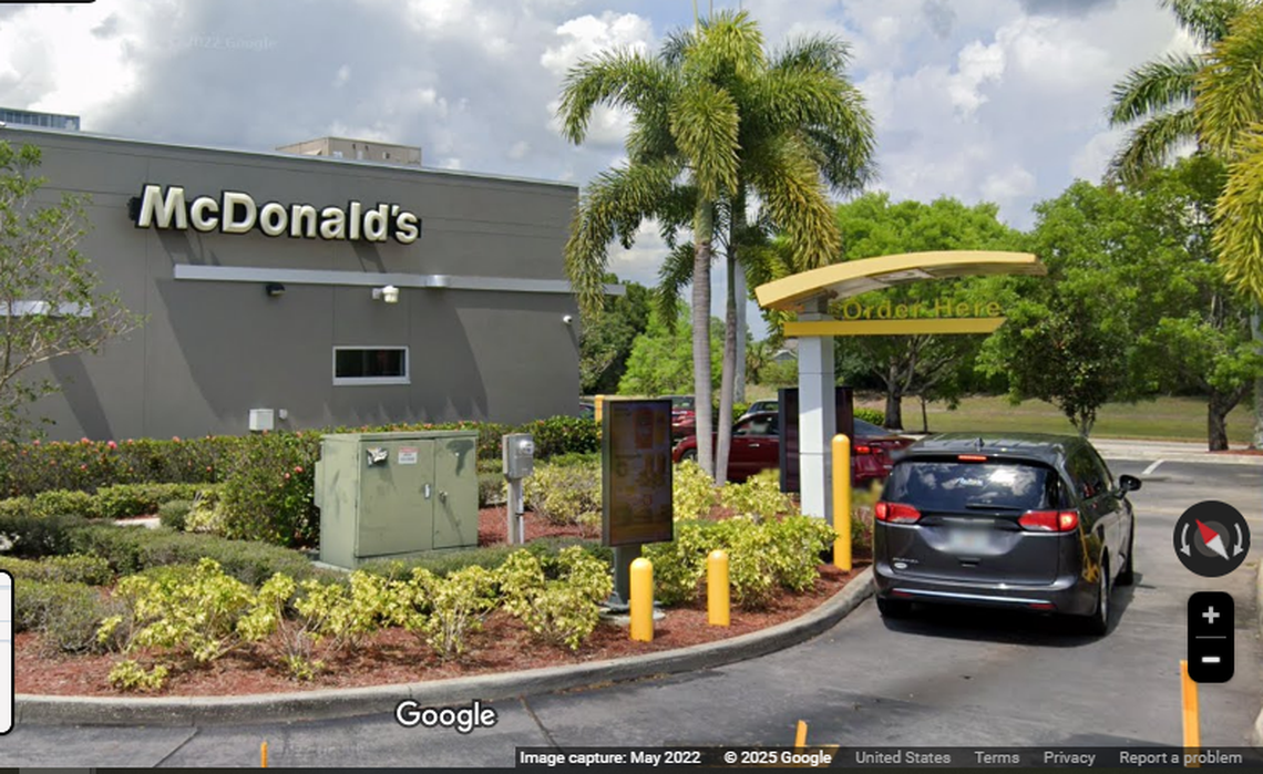 Eating from a car – whether it is a burger or even chips – is considered a form of distracted driving, according to the North Carolina Department of Transportation. 