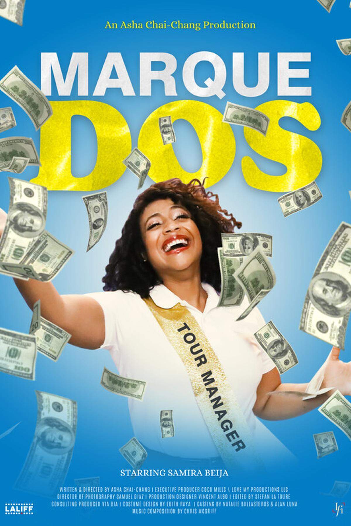 “Marque Dos” (Second Chance), directed by Asha Chai-Chang, follows an aspiring Afro-Latina tour manager who moves up the ranks in the marketing industry and discovers herself and her place while navigating sexism and racism with the demands of her dream job. The film will show at the inaugural Afro-Latino Short Film Competition in Fort Lauderdale.