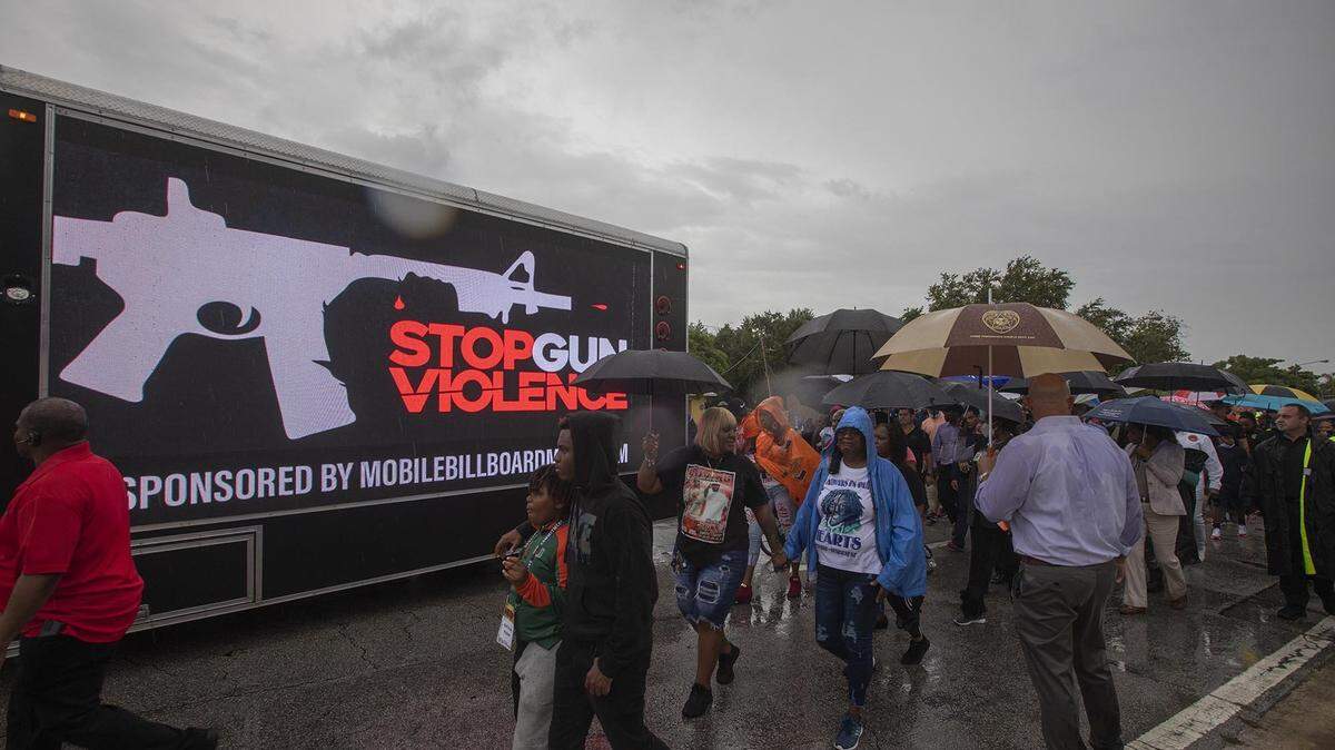 The Miami Police Department hosted a Gun Violence Peace March on June 16. Gun violence is again in news with the trial of Kyle Rittenhouse, accused of fatally shooting two people and injuring a third at a protest against police brutality in Wisconsin last year.