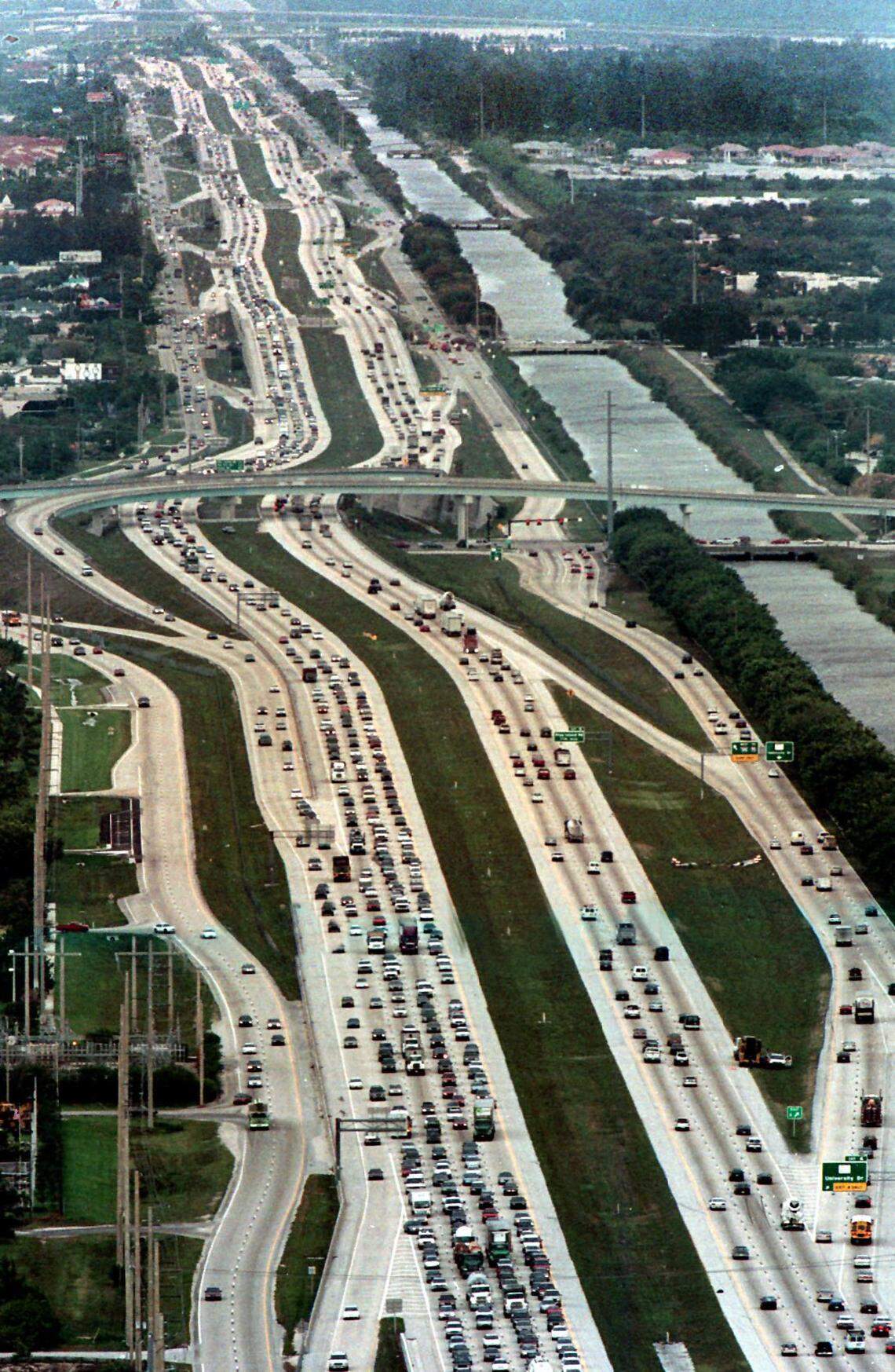 County officials hope projects paid for by a sales tax increase on the November ballot would help ease traffic.