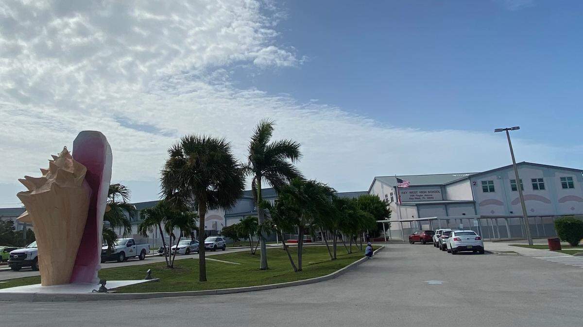 In the Florida Keys, students may opt-out of wearing masks.