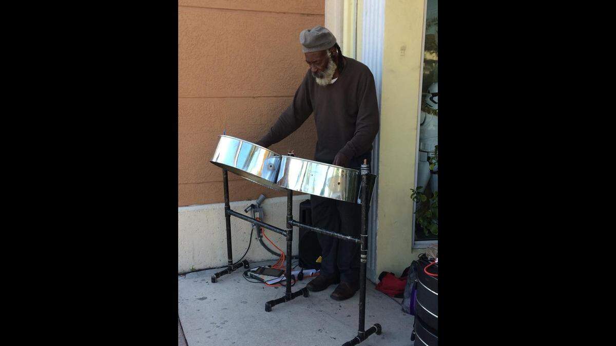 Lake worth steel drums musician Supa Peter’s Facebook page.