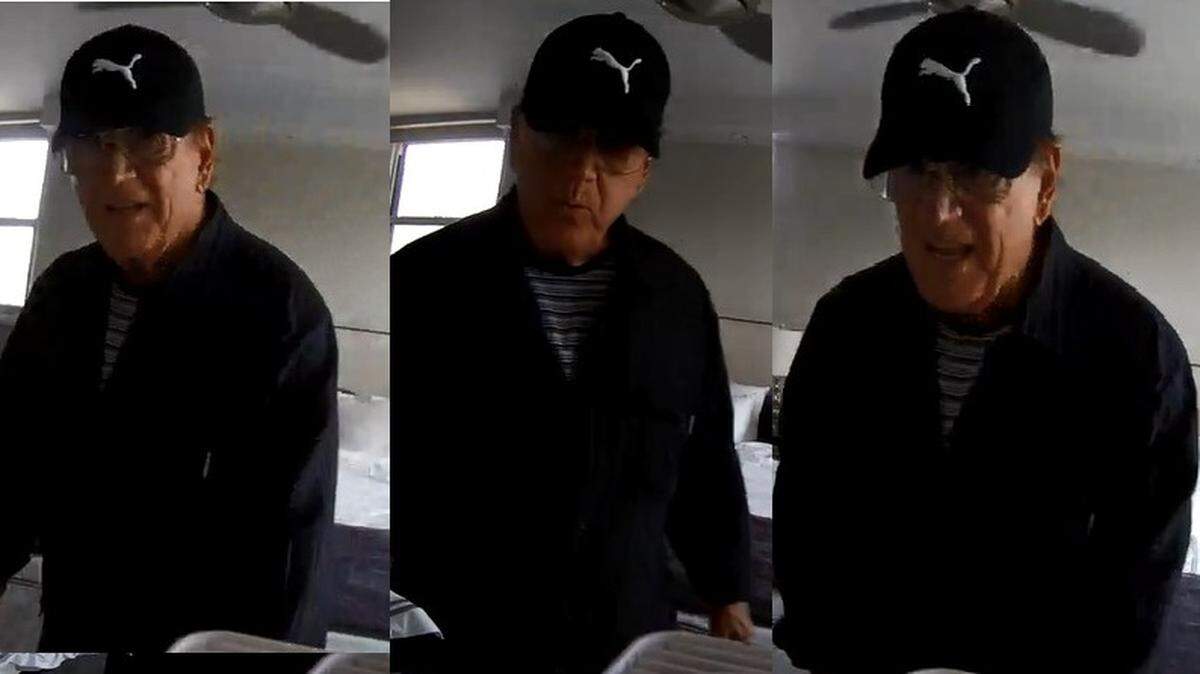 Samuel Sabatino was arrested Saturday and charged with a string of burglaries in 2019. Although the above image is from a still unsolved burglary in 2015, police are investigating Sabatino’s possible involvement.