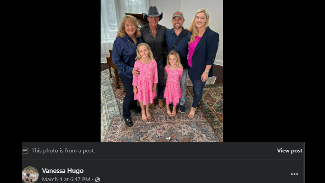 The Florida dad was diagnosed with stage 4 brain cancer last year, he said in a video.