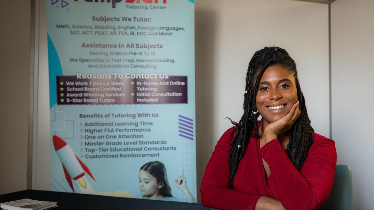 Inspired by summers in Haiti with her father, 30-year-old entrepreneur works to improve students’ lives via education