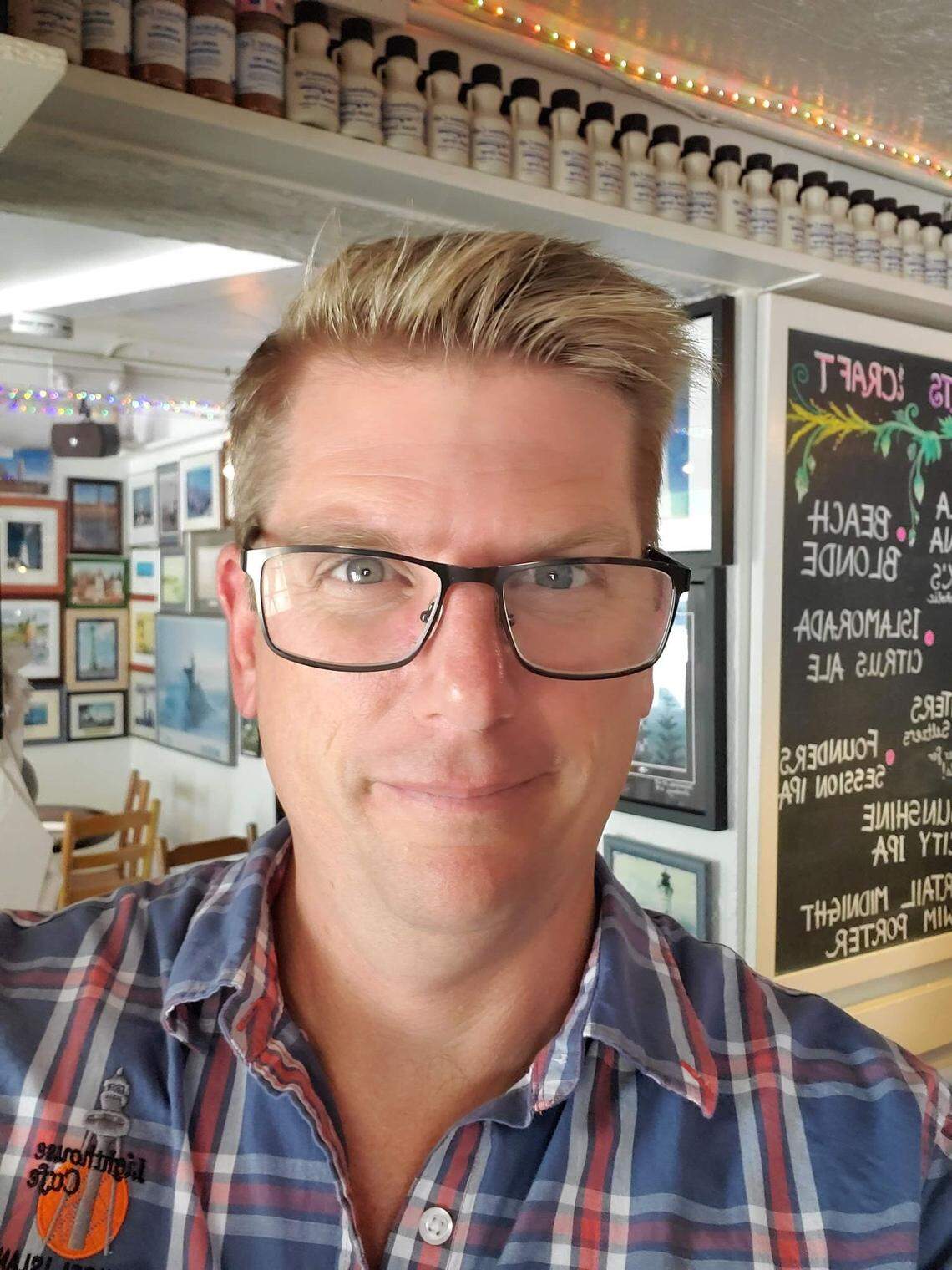 Dan Billheimer, owner of The Lighthouse Café in Sanibel.