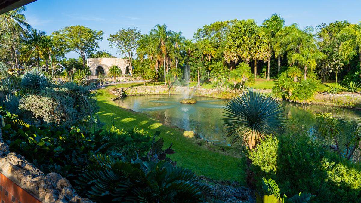 Pinecrest Gardens’ landscaped grounds.