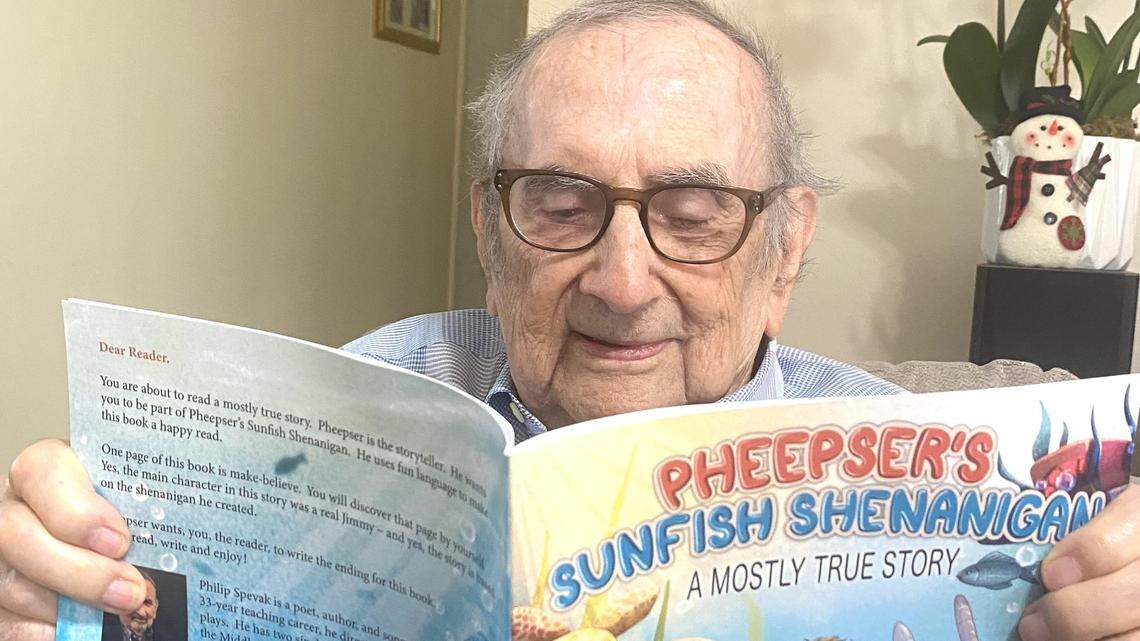 Retired Coral Park Elementary School teacher Philip Spevak wrote his first children’s book at age 95.