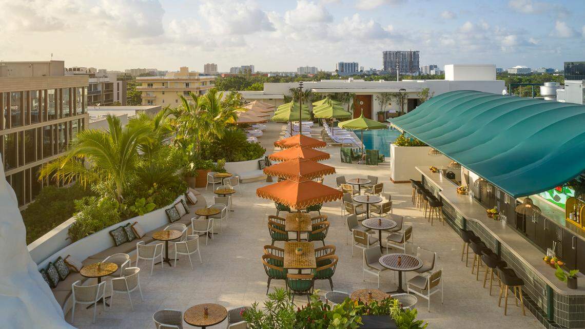 Rooftop bar at Mayfair House Hotel & Garden