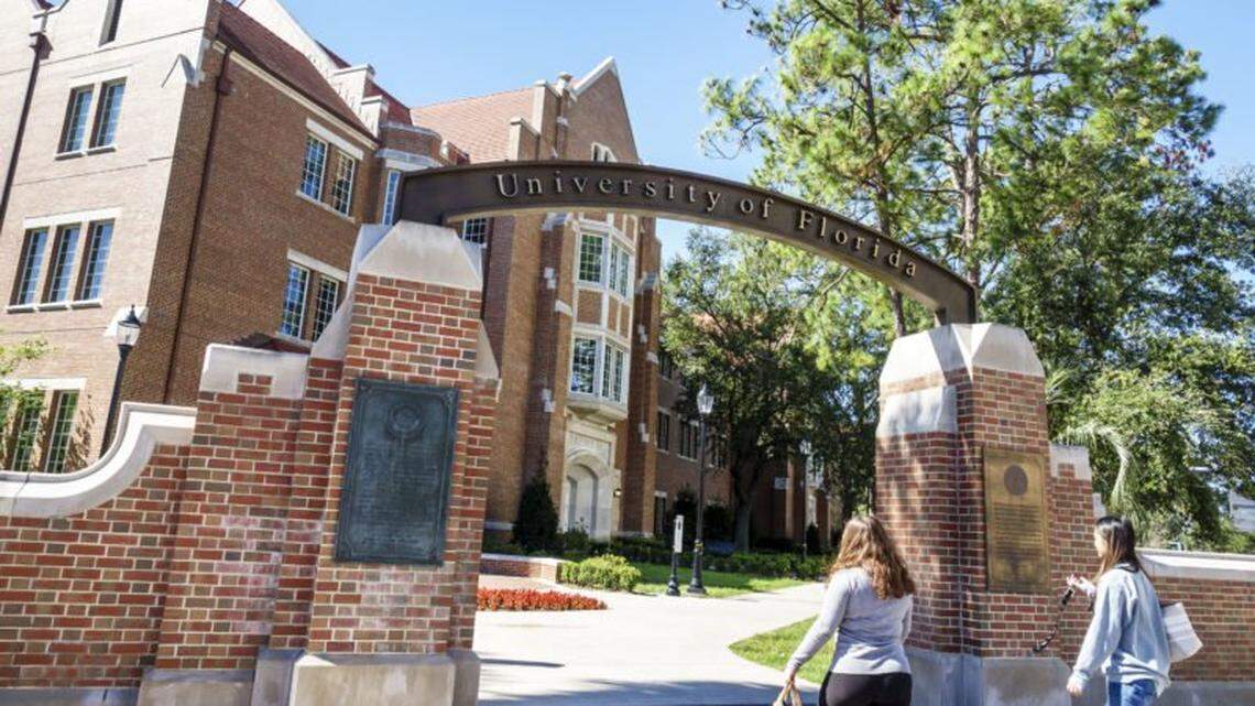 The University of Florida campus in Gainesville.