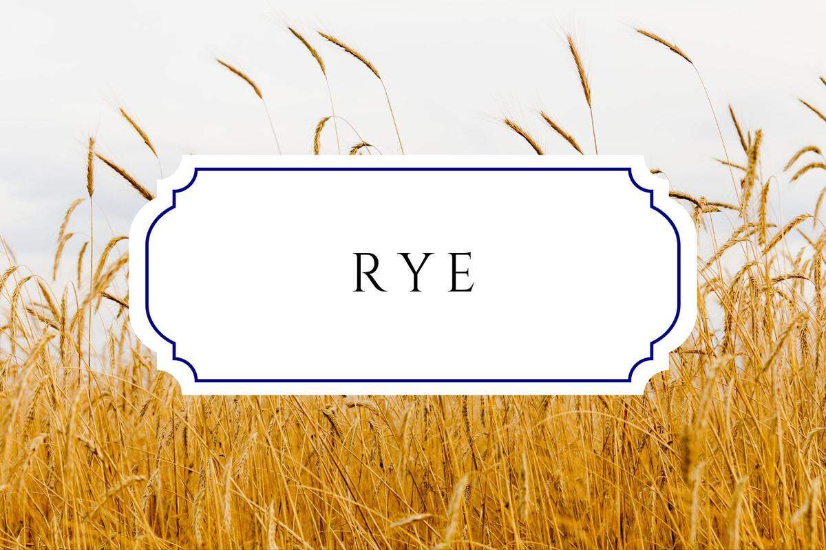 botanical baby names rye