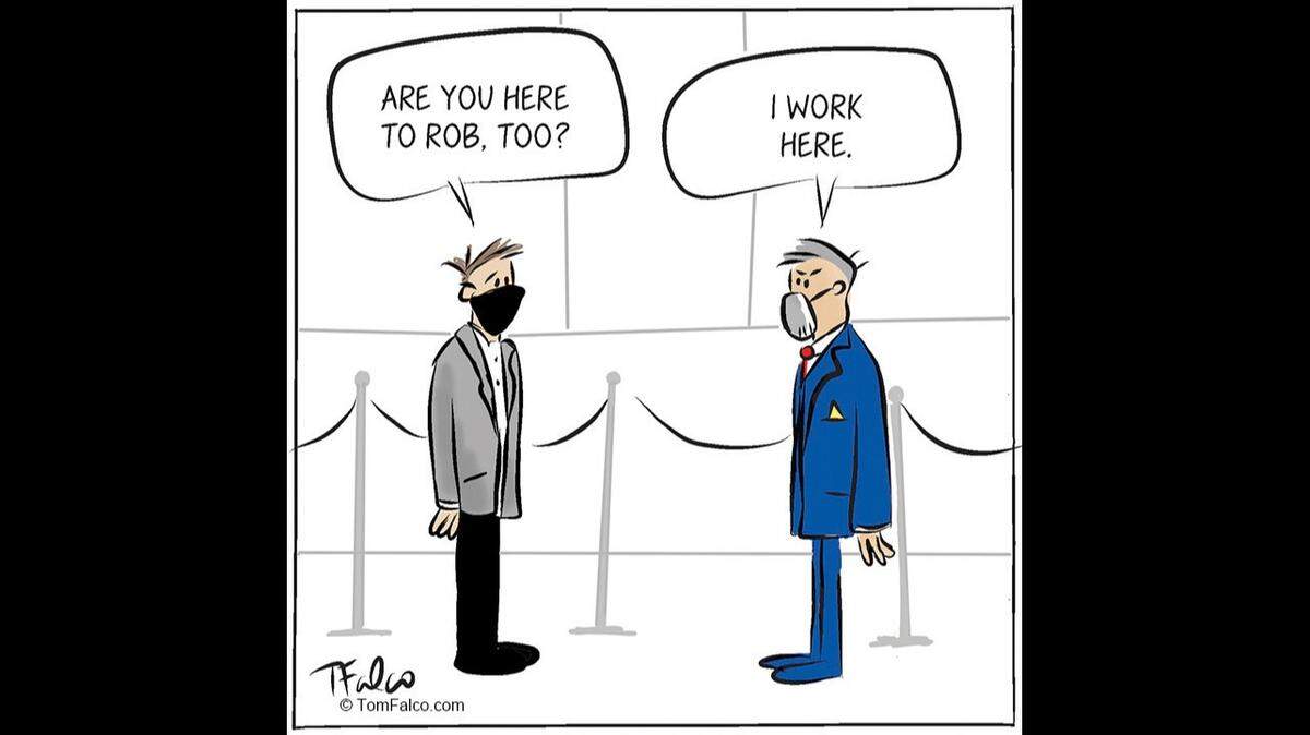 Drawing by Tom Falco, the longtime publisher of the Coconut Grove Grapevine, who began publishing his works online through “Tomversation.”