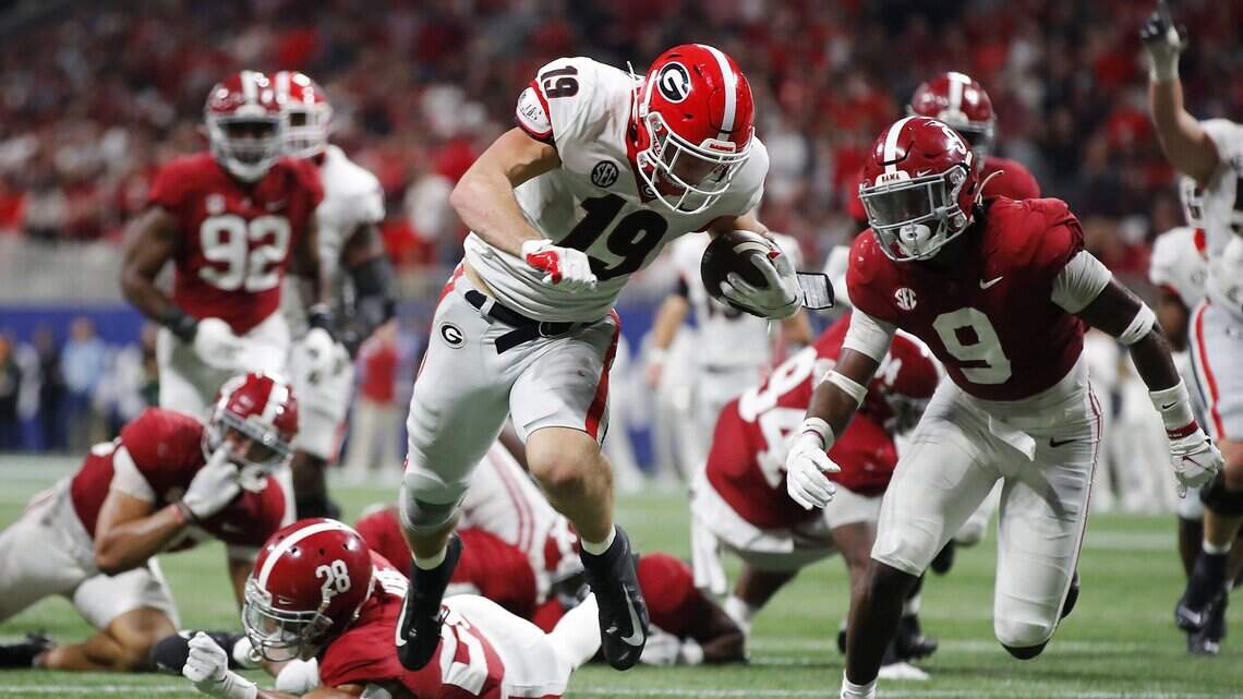 A freshman is Georgia’s biggest weapon in the passing game. He’ll be vital in the Orange Bowl