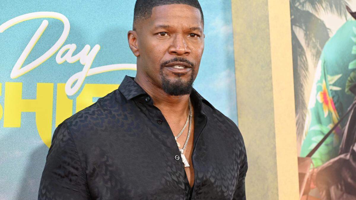jamie foxx at the premiere of day shift