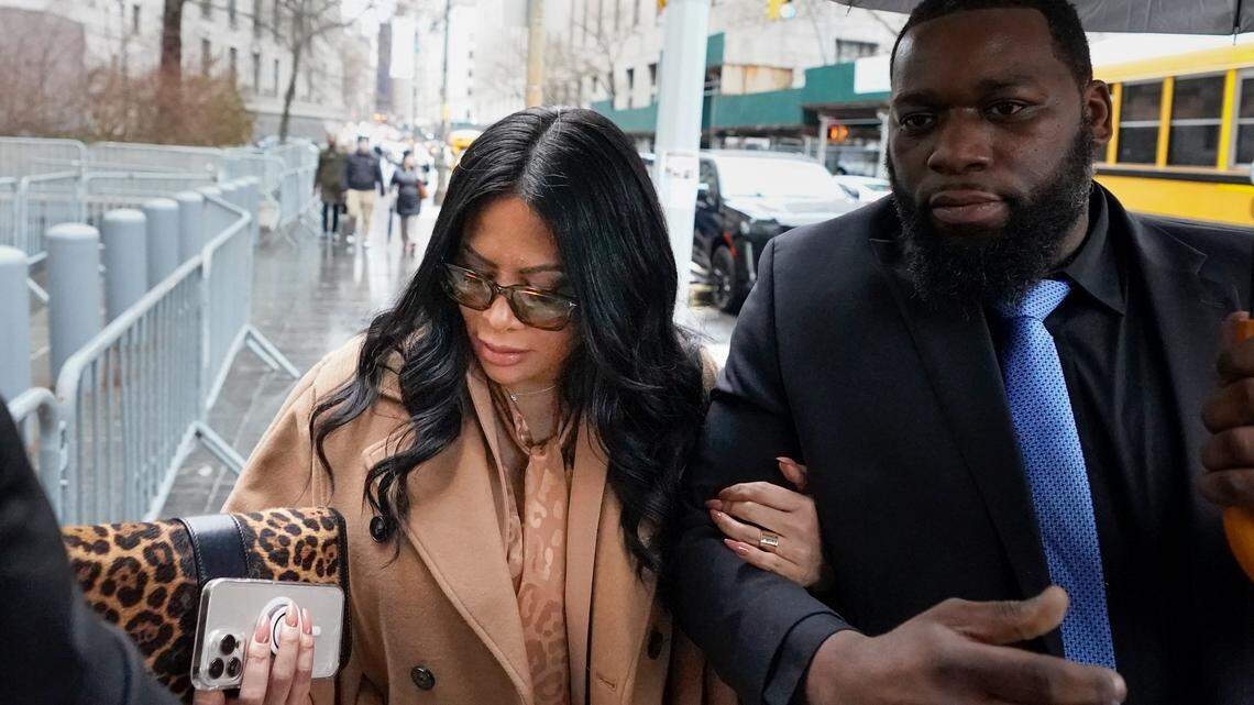 In this photo, Jennifer Shah arrives to federal court in New York on Friday, Jan. 6, 2023.