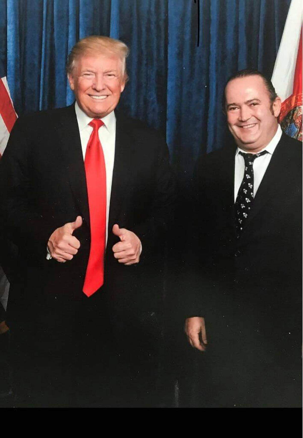 Igor Fruman with President Donald Trump. Fruman is referenced — but not by name — in the whistleblower complaint pertaining to Trump’s call with the Ukrainian president.