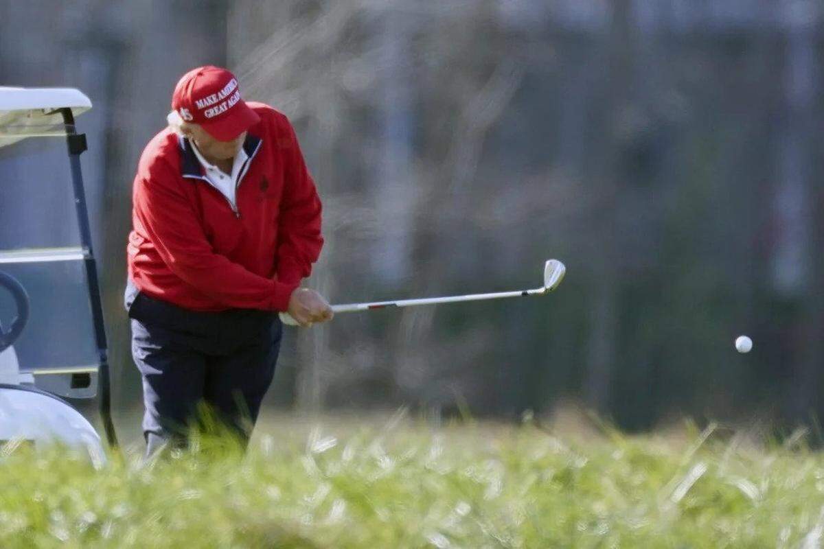 President Trump has golfed his way through the challenges of the coronavirus pandemic.